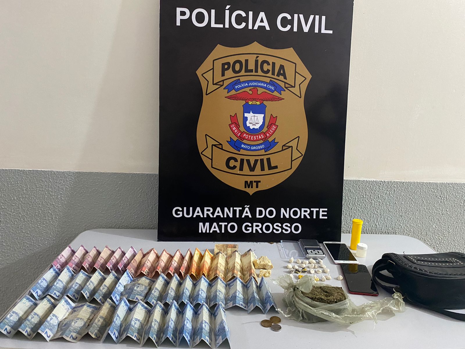 Polícia Civil prende casal por tráfico de drogas em Guarantã do Norte